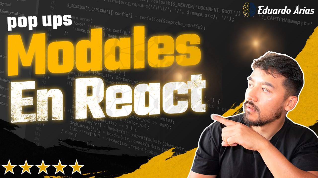 Cómo crear modal react: paso a paso