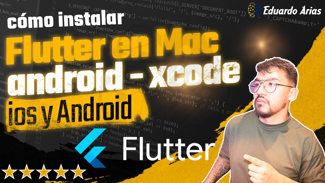 Cómo instalar flutter en mac: android studio y xCode